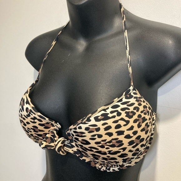 🌺 3/$20 Bluenotes Cheetah print push-up bikini top - Picture 4 of 8